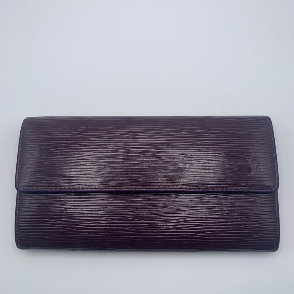 Purple Epi Sarah Wallet